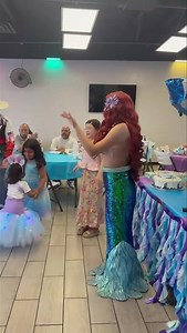 What’s a party 🎉 🎈 without dancing under the sea!?🫧 🌊 ☀️ Book our mermaid princess this summer for your pool parties, party hall event or house party!🎊 | Enchanting Princess Parties, LLC