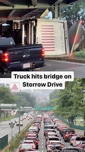 There was significant traffic delays in Boston after a truck rolled over and and hit an overpass bridge on Storrow Drive at the Fenway exit. No injuries were reported. | NBC10 Boston