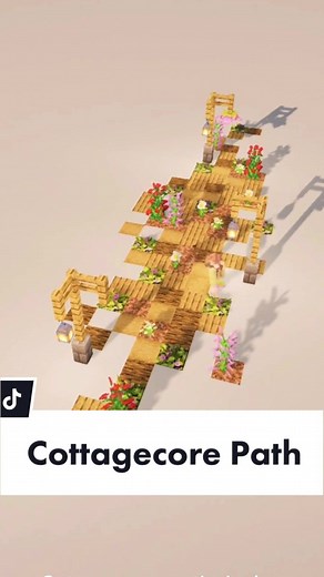 Cottagecore Path Design Ideas for Your Minecraft World