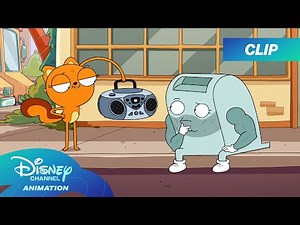 Kiff Helps Chubbles Find a New Job! 💼🐿 | Kiff | ‪@disneychannelanimation‬ ​