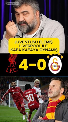 JUVENTUSU ELEMİŞ LİVERPOOL İLE KAFA KAFAYA OYNAMIŞ #galatasaray #liverpool #futbol #ümitözat