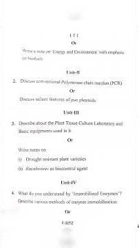 botany MSc 3rd sem Dec 2023