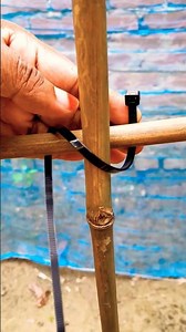 Incredible Bamboo Barrier Trick with Zip Ties – Strong & Simple!
