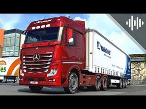 Mercedes-Benz New Actros! | Euro Truck Simulator 2 (ETS2) Showcase