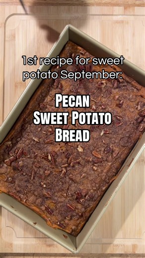 Pecan Sweet Potato Bread recipe — Sweet Potato September