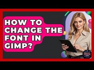 How To Change The Font In GIMP? - Graphic Design Nerd