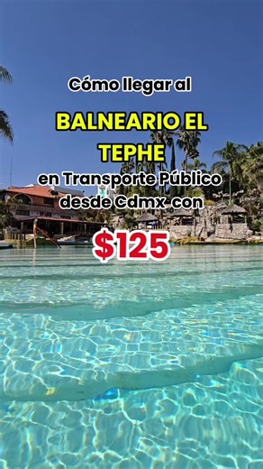 Cómo llegar al Balneario el Tephe en Transporte Público desde CDMX con $125. En la Terminal del Norte de la CDMX ,comprar un boleto a Pachuca con Autobuses Conexión. Costo: $125 Tiempo de recorrido:2hrs aprox. En Pachuca comprar un boleto a Ixmiquilpan, y bajarte en el la entrada al Balneario. Costo :$75 Tiempo de recorrido:1 hora y nedia aprox #eltephe #ixmiquilpan #balneario #ViajesMéxico #hacksdesonik