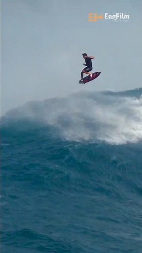 Would You Dare? 🌊 Surfing the Giant Waves of Jaws, Hawaii! #surf #travel #waves