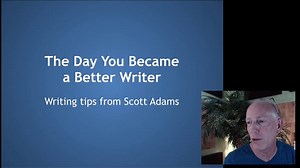 Scott Adams on Writing