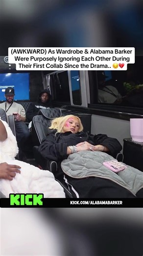 (AWKWARD) As Wardrobe and Alabama Barker Were Purposely Ignoring Each Other During Their First Collab Since the Drama.. 😳💔 #alabamabarker #wardrobe #fyp #viral #awkward