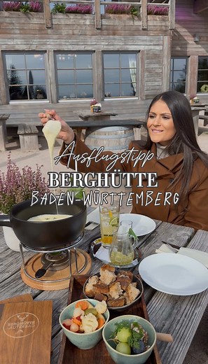 Traumhafte Berghütte in Baden-Württemberg mit Käse Fondue
