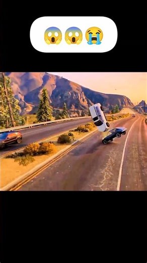 GTA 5 Realistic Accident 😱🔥 | Epic Crash Moments #shorts