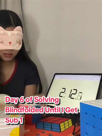 Blindfolded Rubik's Cube Challenge - Day 6 Journey