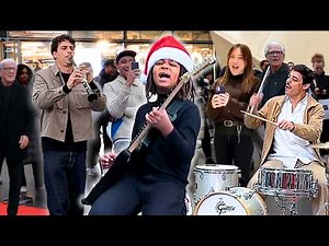 Shy kid plays guitar like a GOD and shocks everyone 💀 Thunderstruck AC/DC