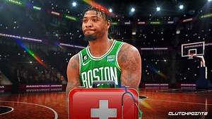 Marcus Smart's Concerning Reaction To Late Fall In Game 3 Loss To Hawks