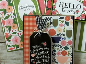 OFF-SET GATEFOLD CARDS