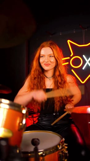 Can a Drummer Girl Handle This 90s Classic!🔥🥁 #Shorts #drums #90smusic