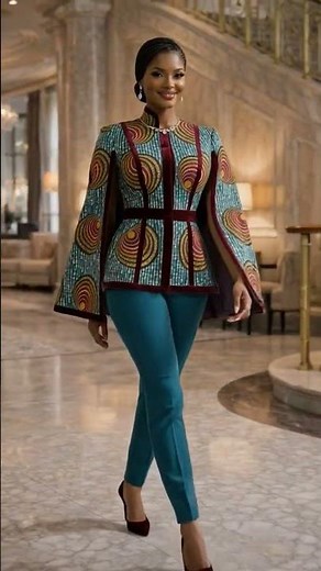 Luxury Ankara Pants Set 2026 | Elegant African Fashion Style for Classy Women #allthingsankara