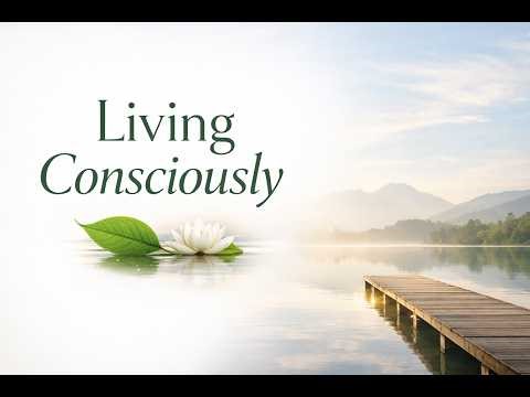 🌿 Living Consciously: A Gentle Path Back to Yourself