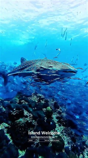 deep under sea blue whale // #shorts