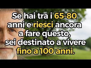 If you can still do these 8 things between the ages of 65 and 80, you're aging exceptionally well.