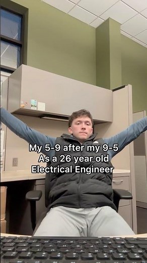 My 5 to 9 after my 9 to 5 as a 26 year old electrical engineer #dayinmylife #engineer #engineering