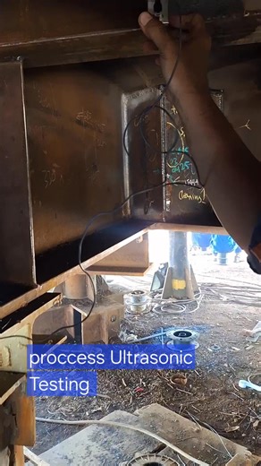 npt.tarigan | Proccess Ultrasonic Testing H-bim thickness 14" #welder #welding #UltrasonicTesting #newjob #foryou | Instagram