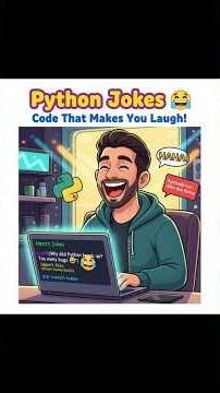 Using Python make😂🫵 jokes🤯 app #coding #programming #correctcoding