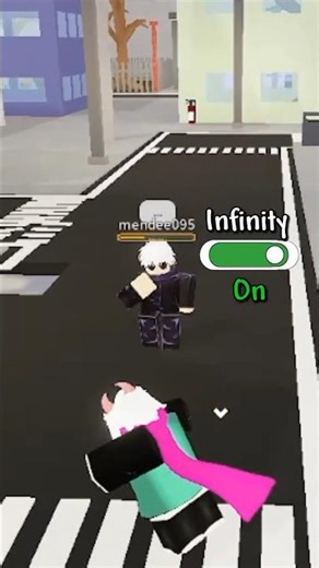 Infinity From TEMU #roblox #jujutsushenanigans #jjs #shorts #fyp