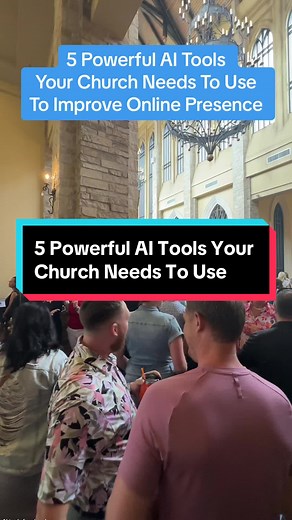 Here are 5 powerful AI tools that can amplify your church’s voices and message. 1. ChatGPT. Ever thought of turning your sermons into engaging social content? ChatGPT can take sermon transcripts and effortlessly craft captions, blogs, and memorable quotes. 2. Opus Pro. Just paste your YouTube sermon link, and voilà! Ten clips, each paired with a catchy caption, ready for sharing. FOR FREE! 3. Adobe’s Photoshop has upped the game. Their new Generative AI tool can enhance your talking-head videos 