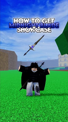 How to get MIDNIGHT BLADE Showcase #bloxfruits #bloxfruit #roblox #onepiece #tbrs #fyp