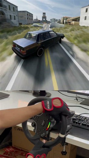 Volvo 740 drifting beamng drive #volvo #beamngdrive #drifting