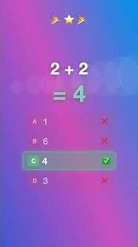 What is 2 + 2? 🐟 How Fast Can You Solve It? #shorts