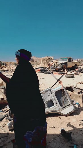 Exploring Abandoned Vehicles in Desert Environments