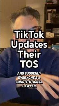 TikTok’s New Terms Of Service