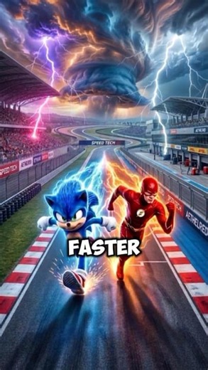 Sonic vs Flash: Who’s Faster? ⚡🤯