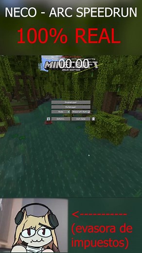 Neco Arc Minecraft Speedrun with Elgato | Neco Gaming