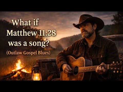 What if Matthew 11:28 was a song? (Outlaw Gospel Blues)