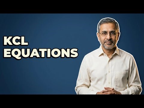 How Do You Formulate KCL Equations At Circuit Nodes?