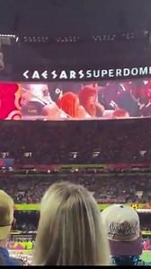 49K views · 397 reactions |  LMAO! Taylor Swift looks SUPER uncomfortable as the crowd seemingly BOOS her while on screen at the Super Bowl It’s worth noting President Trump got a MASSIVE cheering applause when shown on screen 藍 | Tim Fazenbaker | Facebook