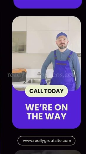 Plumbing Promo Video for Social Media Marketing | Business Advertising Video