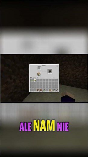 Minecraft: Jak szybko zrobić węgiel drzewny i pochodnie! #shorts