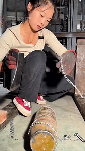 1.4M views · 11K reactions | Artillery shell steel is nowhere near as hard as rail steel for an axe. #firewood #axe #foot 745 blacksmith #farmtools | Wood Cutter | Facebook