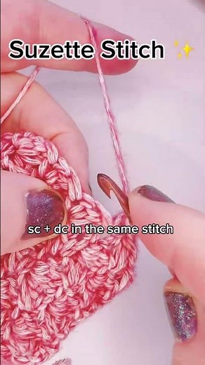 Suzette Stitch Crochet Tutorial | Easy Beginner Texture