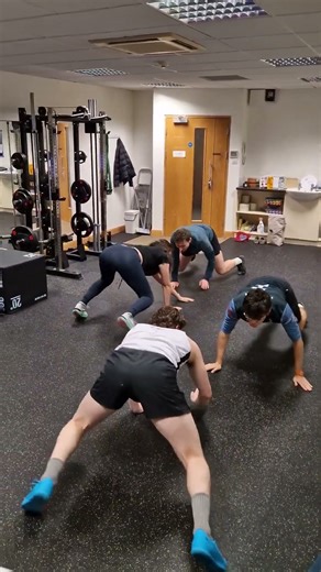 Bear Crawl Hand Taps