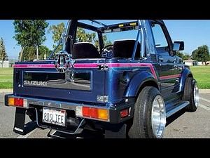 My 1988 Suzuki Samurai Old School Style 80slife Mini Truck Lowrider 80's style