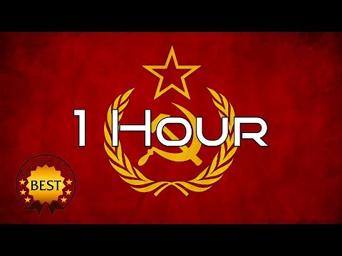 National Anthem - Soviet Union - Instrumental 1 Hour Best Quality