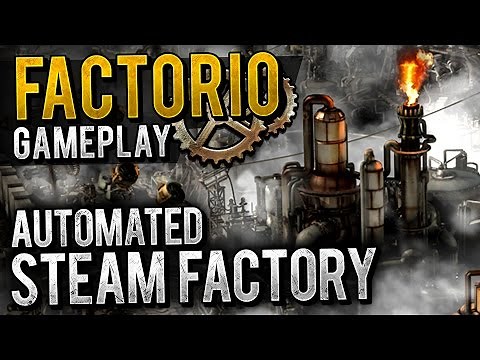 Factorio Gameplay - STEAM ENGINE SET-UP (Beginner) | Let's Play Factorio