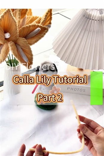 Easy Gold Lily Craft Tutorial for Beginners