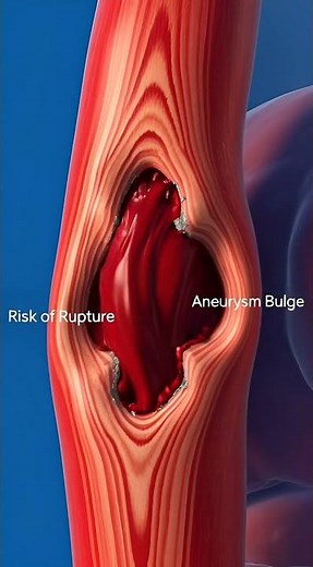 Abdominal Aortic Aneurysm (AAA) Explained in 3D | What You Need to Know#biodigitalbody